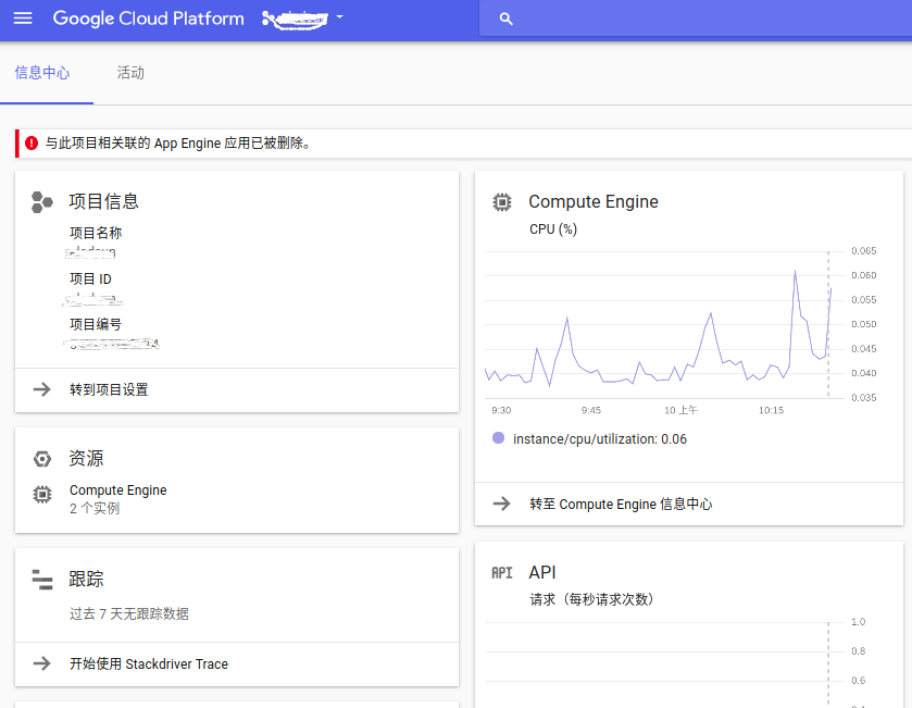 gcloud console