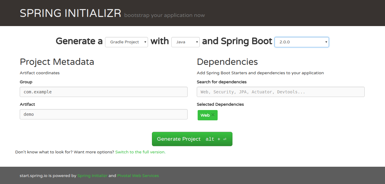 Spring Boot Start